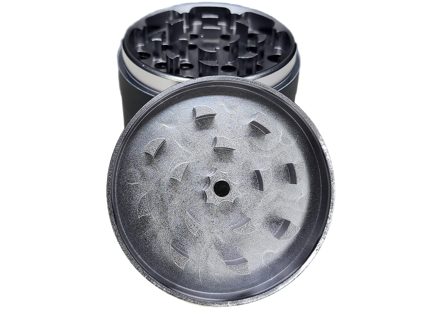 Premium Grinder w/Magnetic Lid - Retro Gray