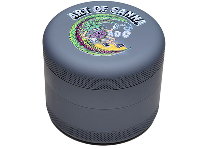 Premium Grinder w/Magnetic Lid - Gray