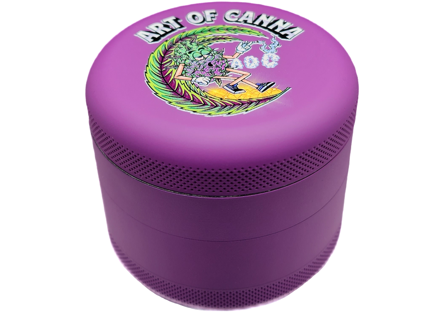 Premium Grinder w/Magnetic Lid - Purple