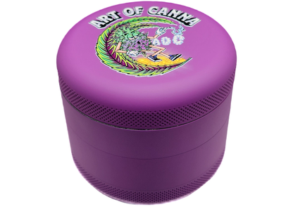 Premium Grinder w/Magnetic Lid - Purple