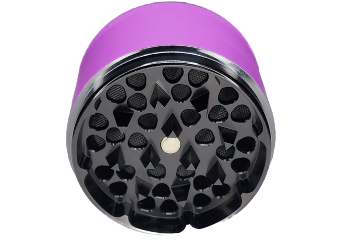 Premium Grinder w/Magnetic Lid - Purple