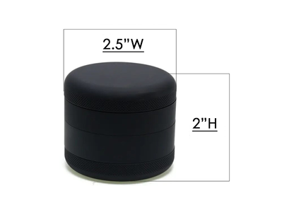 Premium Grinder w/Magnetic Lid - Retro Gray